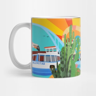 Sunny island, holiday and tropical Caribbean Mug